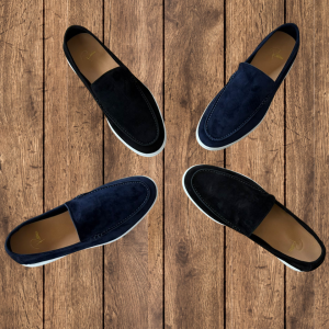 men's suede loafers